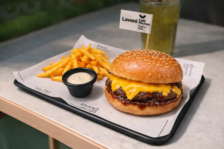 BBQ CHEDDAR BURGER