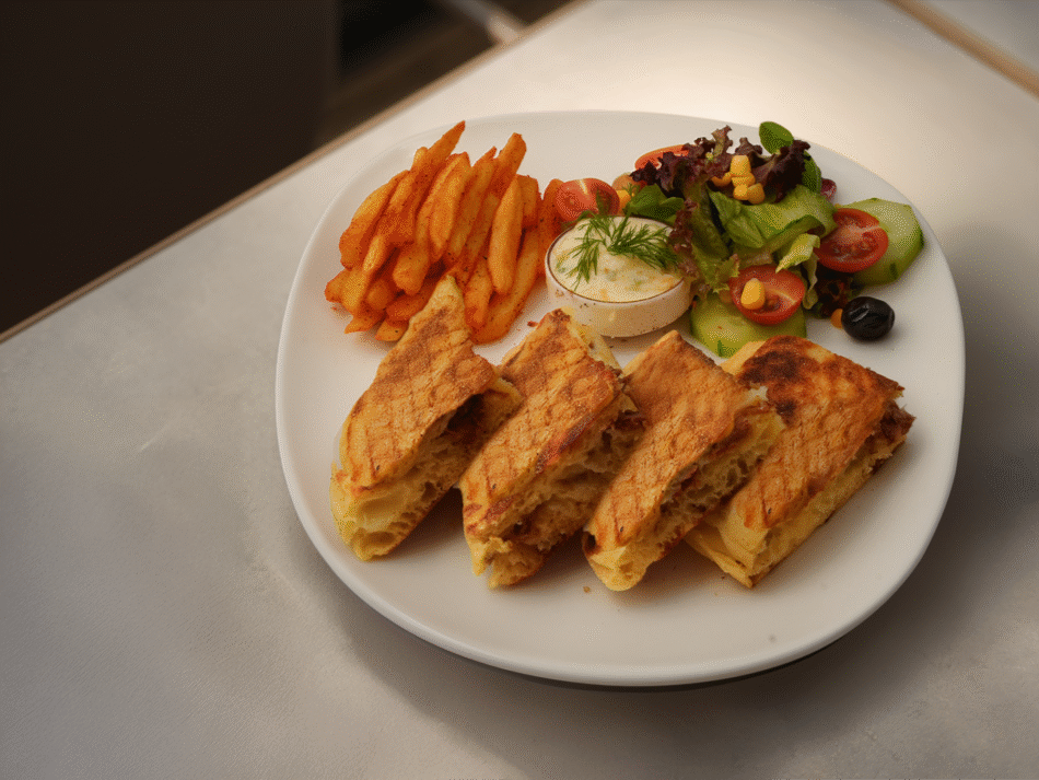 BAZLAMA KAVURMALI TOST